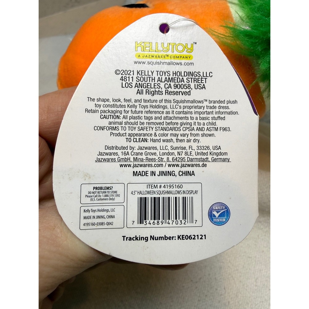 Squishmallows 5 Inch Holiday Bundle Paige Pumpkin and Carol Christmas Tree Plush - Picture 10 of 16